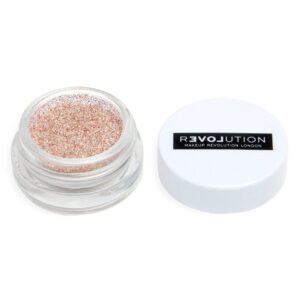 Makeup Revolution Relove Euphoric Glitter Pot Gold Star 2g