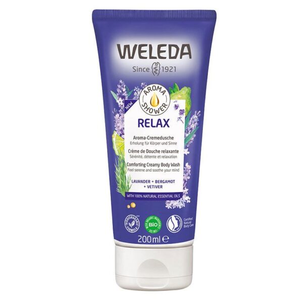 Weleda Aroma Shower Relax Creamy Body Wash 200ml