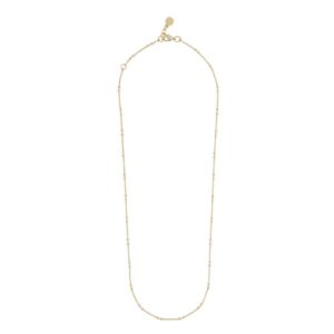 Snö Of Sweden Lise Small Necklace Plain Gold 45cm