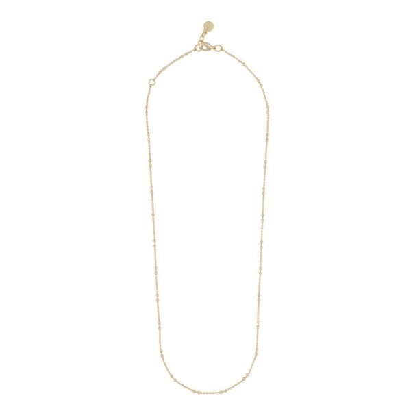 Snö Of Sweden Lise Small Necklace Plain Gold 45cm