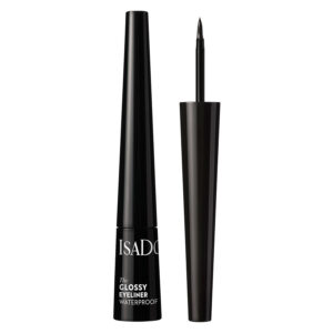 IsaDora Glossy Eyeliner Waterproof 40 Chrome Black 2