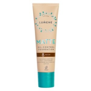 Lumene Matte Oil-Control Foundation SPF20 8 Rich 30ml