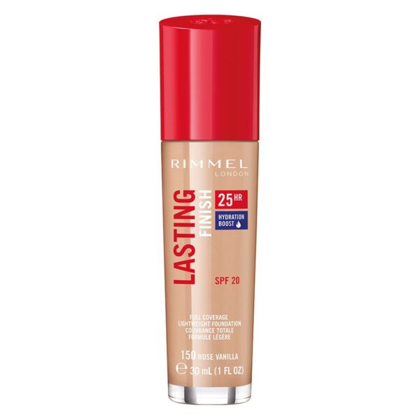 Rimmel London Lasting Finish 25 Hour Foundation 150 Rose Vanilla