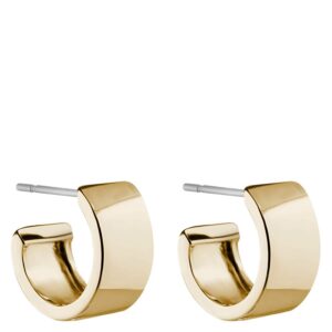 Snö of Sweden Carrie Small Earring Plain Gold 13mm