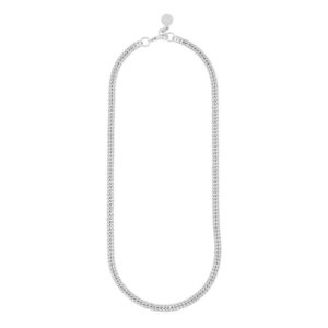 Snö Of Sweden South Necklace Plain Silver 42cm