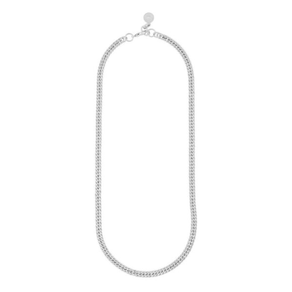 Snö Of Sweden South Necklace Plain Silver 42cm