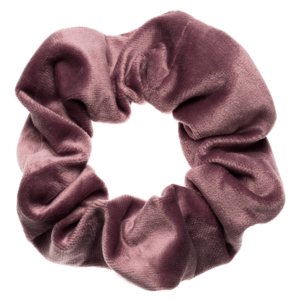 DARK Velvet Scrunchie Dusty Grape