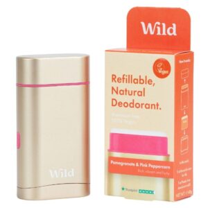 Wild Gold Case And Pomegranate & Pink Peppercorn Deodorant Starte