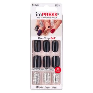 KISS Impress Press-On Manicure Medium Play It Loud 30pcs