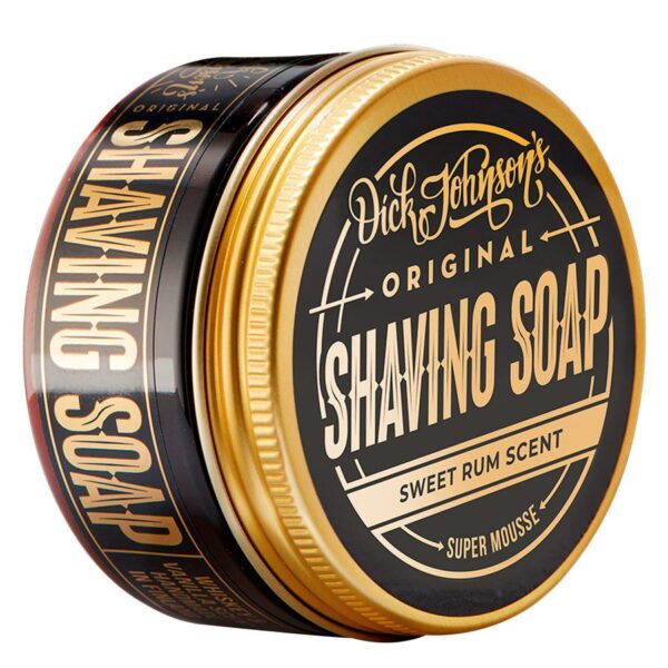 Dick Johnson Shaving Soap Super Mousse Sweet Rum 80g