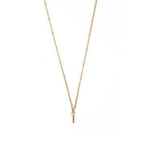 Initial I Satellite Chain Necklace