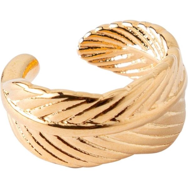 Feather Wrap Single Ear Cuff