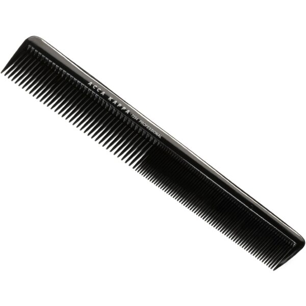 Acca Kappa Professional Trimming Comb Fine Coarse – 7254 Black