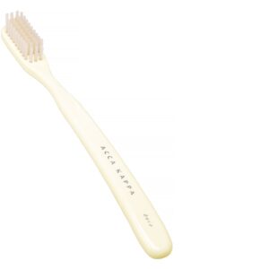 Acca Kappa Tooth Brush Vintage Hard Nylon Bristles White