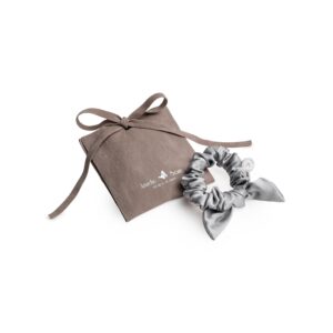 Amelie Soie Secrets de beauté Premium Collection  Silk Bow Light Grey