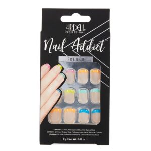 Ardell Nail Addict French Rainbow