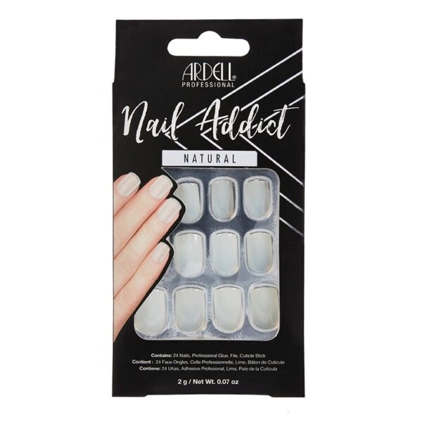 Ardell Nail Addict Natural Squared