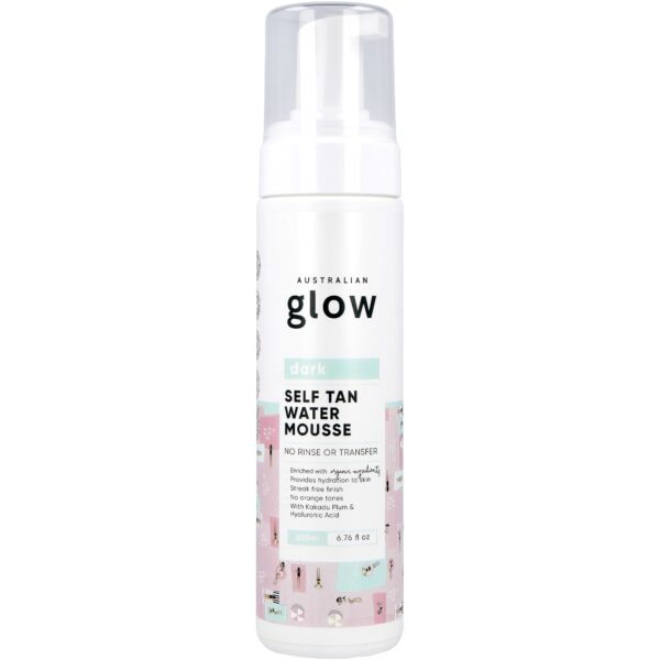 Australian Glow Hydrating Self-Tan Water Mousse with Kakadu Plum  200