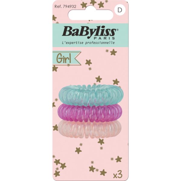 BaByliss Paris Accessories 794932 Spiral hair ties kids dream