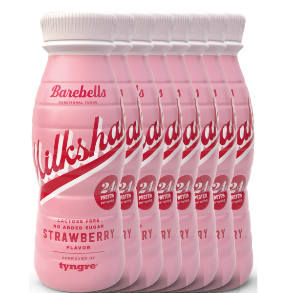 Barebells Protein Milkshake Strawberry 8-Pack