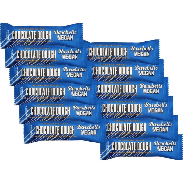 Barebells Vegan Bars Protein Bar Chocolate Dough 12-Pack