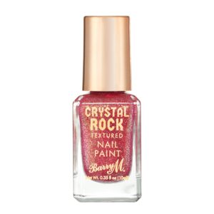 Barry M Crystal Rock Textured Nail Paint Pink Tourmaline