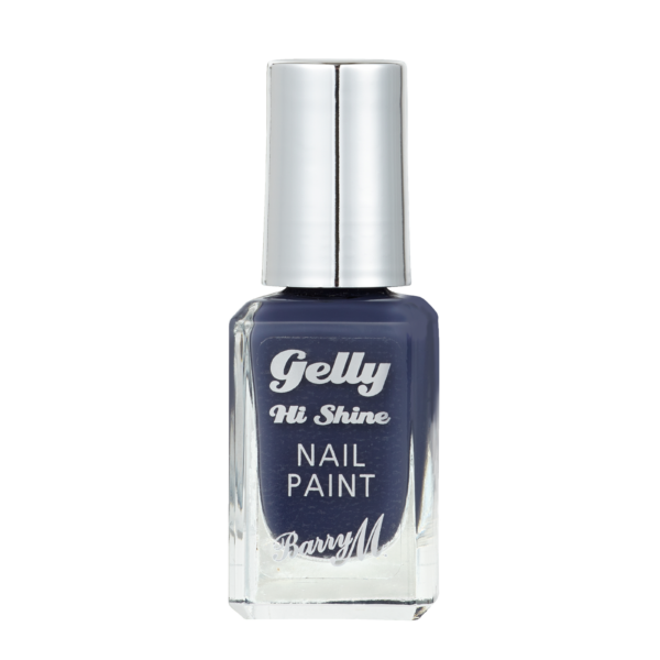 Barry M Gelly Hi Shine Nail Paint Blue Jade