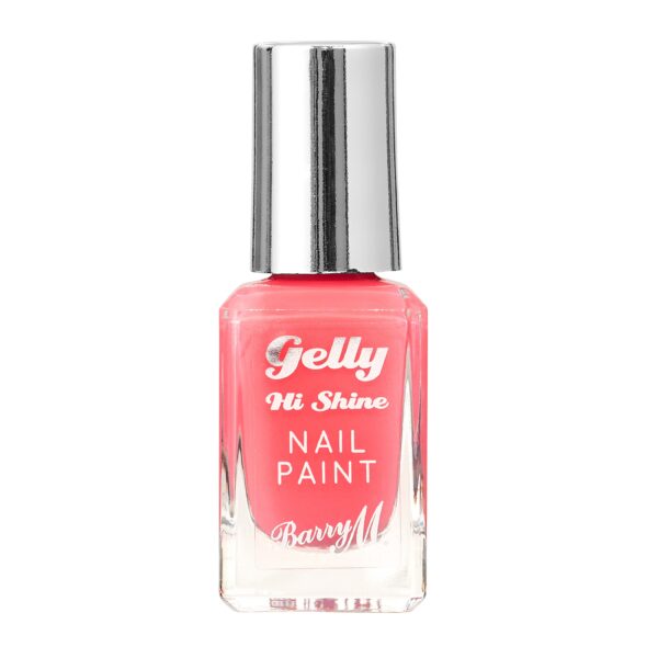 Barry M Gelly Hi Shine Nail Paint Pink Grapefruit