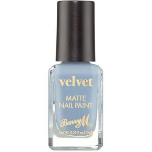 Barry M Matte Velvet Nails Lake House