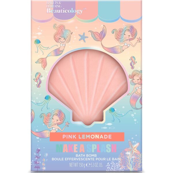 Baylis & Harding Beauticology Mermaid Pink Lemonade Bath Fizzer 150 g