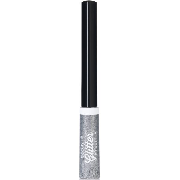 BEAUTY UK Glitter Liquid Eyeliner no.1 Silver