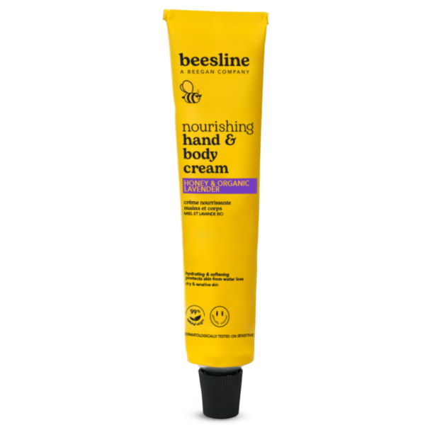 Beesline Nourishing Hand & Body Cream Honey & Organic Lavender 100 ml