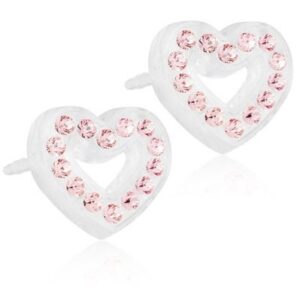 Blomdahl Medical Plastic  Brilliance Heart Hollow 10mm light