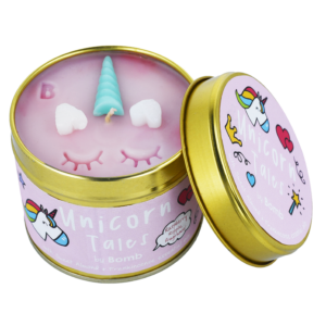 Bomb Cosmetics Tin Candle Unicorn Tales