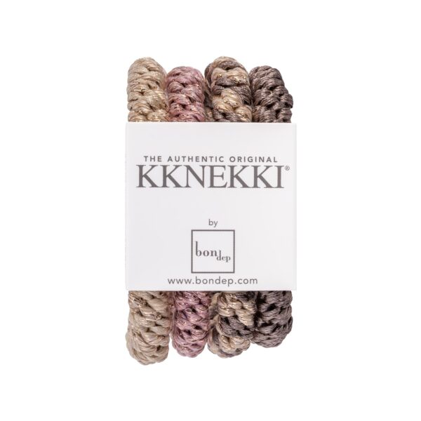 Bon Dep Kknekki Bundle Brown/Pink/Beige Glitter Mix