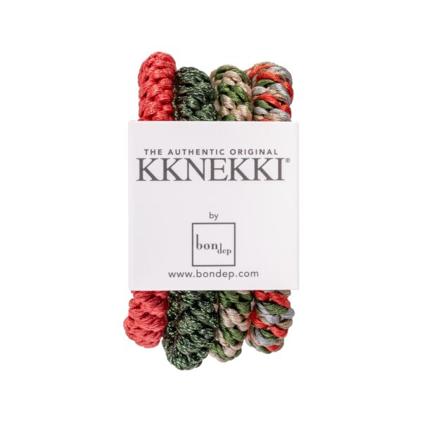 Bon Dep Kknekki Bundle Green/Red Glitter