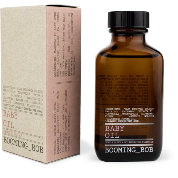 Booming Bob Baby Oil Gentle Olive & Moisturizing Chamomile 89 ml