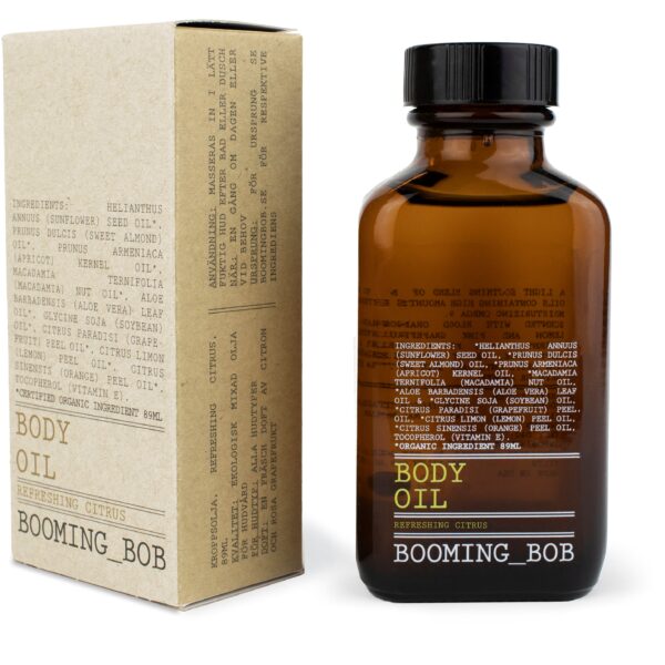 Booming Bob Body Oil Soft Apricot & Fresh Lemon 89 ml