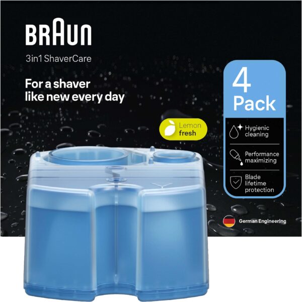 Braun 3in1 ShaverCare SmartCare Center Refill Cartridges Hygienic Clea