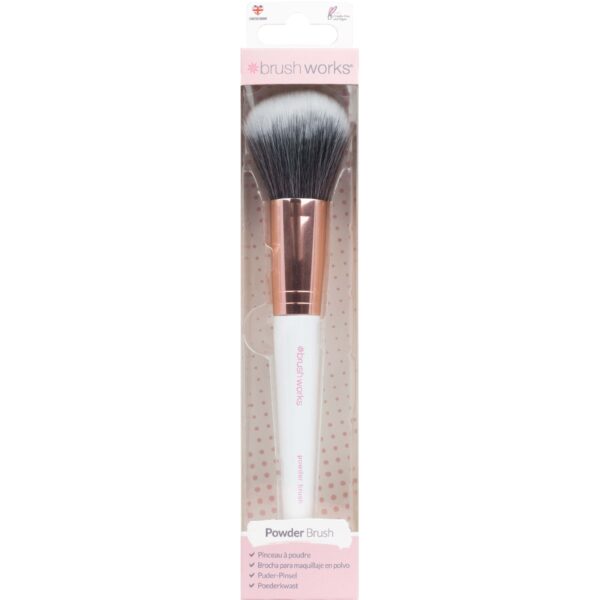 Brushworks Powder Brush - Pink & Gold