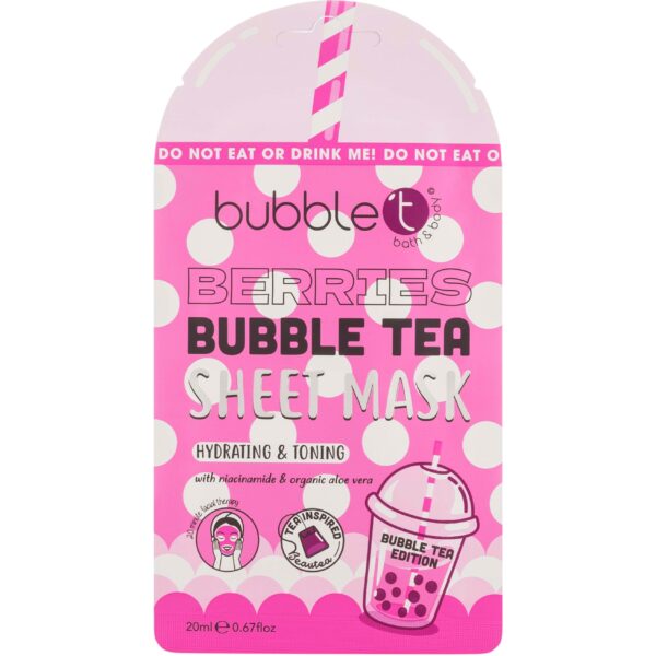 BubbleT Bubble Tea Sheet Mask