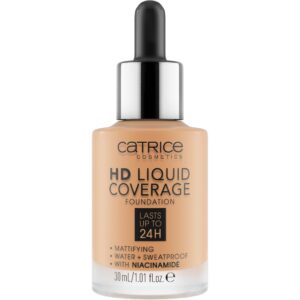 Catrice HD Liquid Coverage Foundation 034 Medium Beige