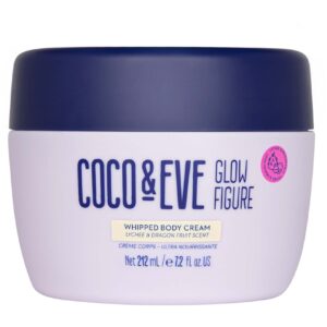 Coco & Eve Glow Figure Whipped Body Cream Lychee & Dragon Fruit Scent