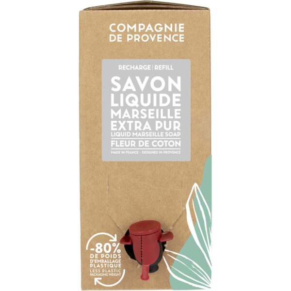 Compagnie de Provence Liquid Marseille Soap Refill Cotton Flower 3000