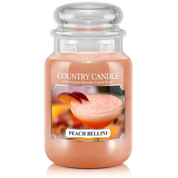 Country Candle Peach Bellini Scented Candle 680 g