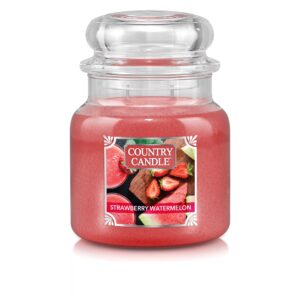 Country Candle Strawberry Watermelon Medium