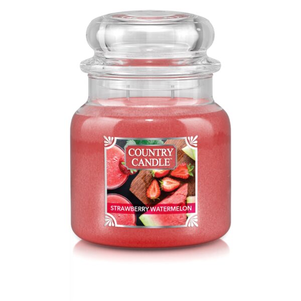 Country Candle Strawberry Watermelon Medium