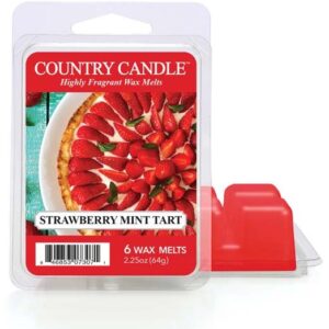 Country Candle Wax Melts Strawberry Mint Tart 64 g