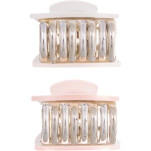 Dazzling Mini Clips Light Pink