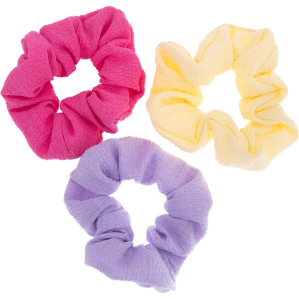 Dazzling Scrunchie Seersucker Bright Pink